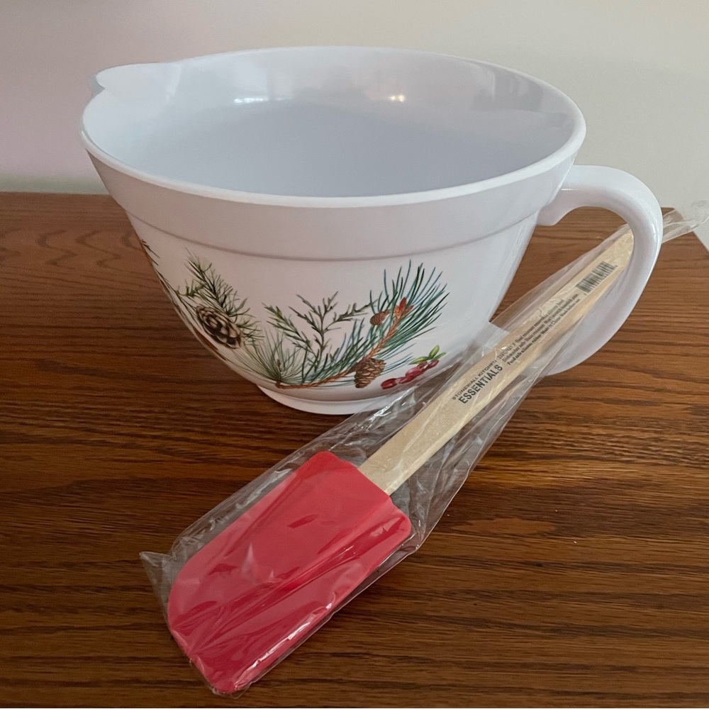 Stonewall Kitchen Batter Bowl and Spatula